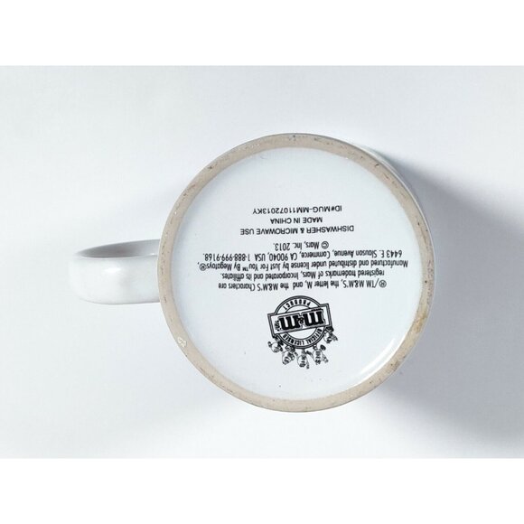 M&M 2013  Red & Yellow Mug By Mega Toys Authentic Collectors Mug - Picture 5 of 5